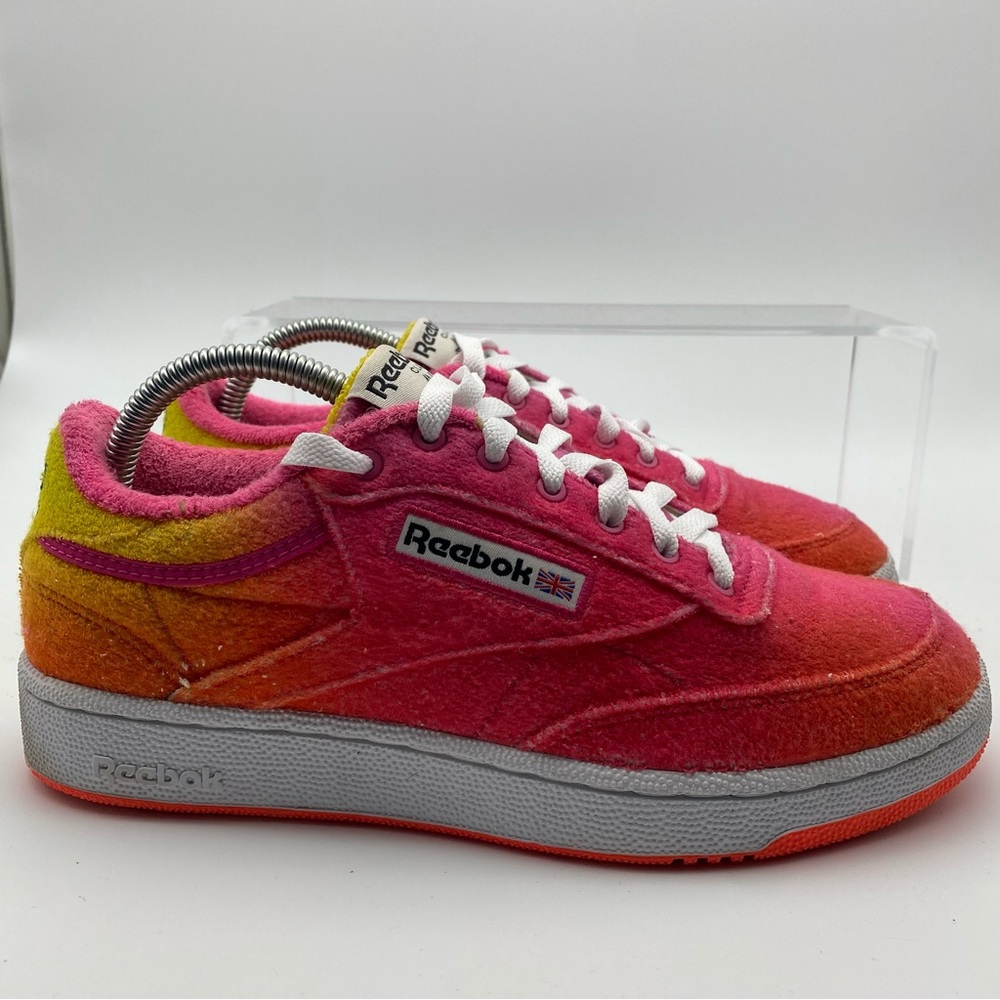 Reebok Club C 85 Daniel Moon Men Size 7.5 Shoes Atomic Pink Sneakers Walking
